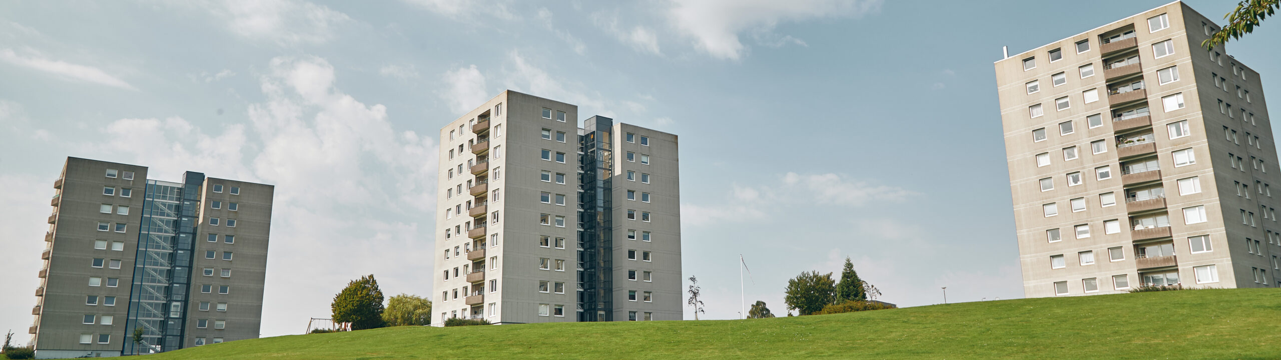 Lumbyesvej, Fredericia - Nye elevatortårne i 3 bygninger