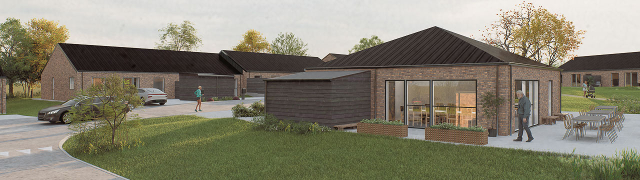 26 almene familie- og ældreboliger - Hestelunden, Barrit